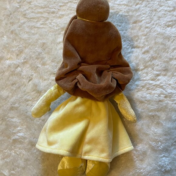 Disney Princess Belle plush doll in gold gown - Picture 2 of 3